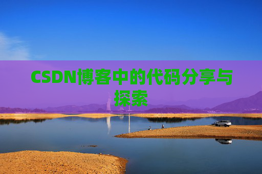 CSDN博客中的代码分享与探索